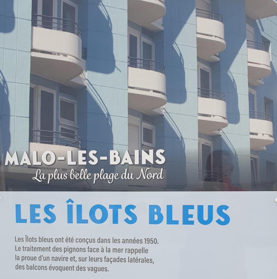 Studio Vue Mer Au Coeur De Malo Les Bains Pieds Dans L Eau ダンケルク エクステリア 写真